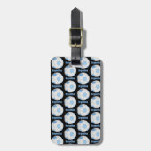 Argentina soccer gepäckanhänger (Vorderseite vertikal)