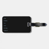 Argentina soccer gepäckanhänger (Rückseite horizontal)