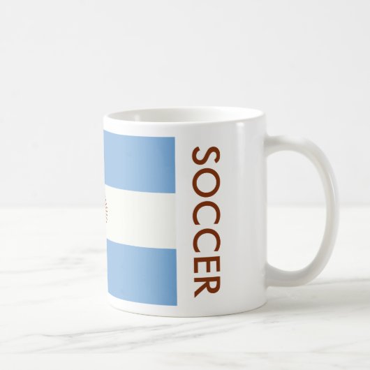 ARGENTINA SOCCER KAFFEETASSE (Rechts)