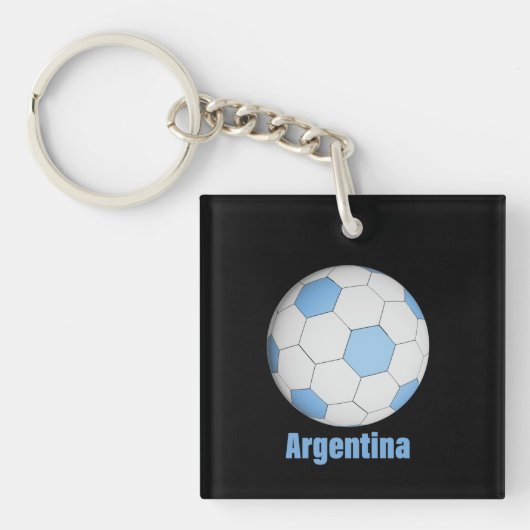 Argentina soccer  schlüsselanhänger (Vorderseite)