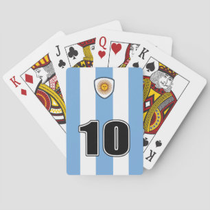 Argentina soccer spielkarten