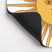 Argentina Sol de Mayo Mousepad (Ecke)