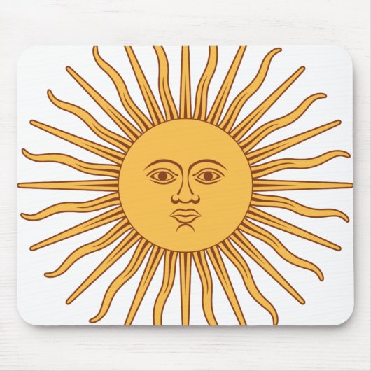 Argentina Sol de Mayo Mousepad (Vorne)