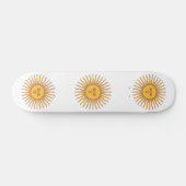 Argentina Sol de Mayo Skateboard (Horizontal)