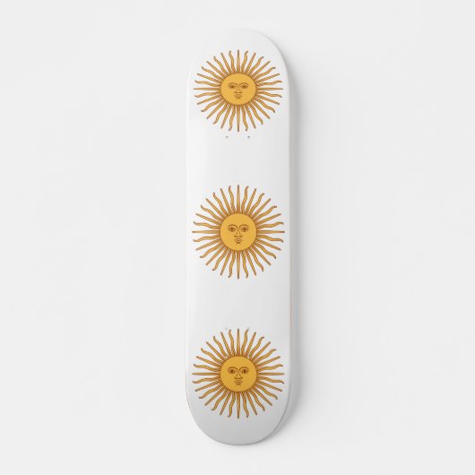 Argentina Sol de Mayo Skateboard (Vorne)