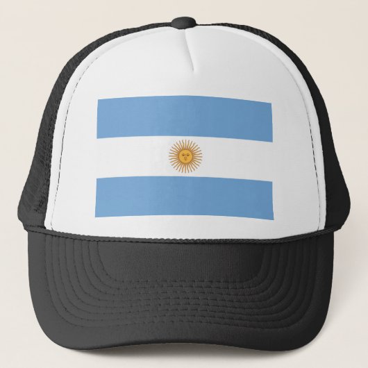 Argentina Truckerkappe (Vorderseite)