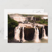 Argentina Waterfalls Postkarte (Vorne/Hinten)