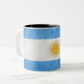 Argentina Zweifarbige Tasse (Vorderseite Links)