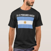 Argentinian Flag Argentina Soccer team 2022 T-Shirt (Vorderseite)