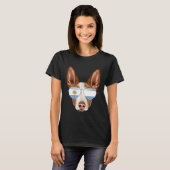 Argentinian Flag Ibizan Hound Dog Argentina Pocket T-Shirt (Vorne ganz)