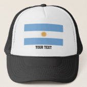 Argentinian flag truckerkappe (Vorderseite)