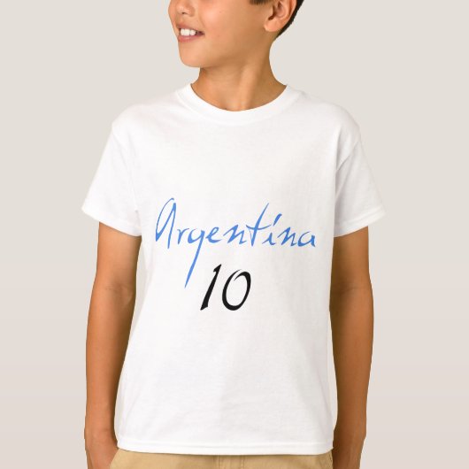 Argentinien 10! T-Shirt (Vorderseite)