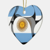 Argentinien #1 keramik ornament (Links)