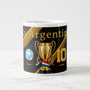 Argentinien 2026 Global Games: Gold Ribbon Trophy  Jumbo-Tasse