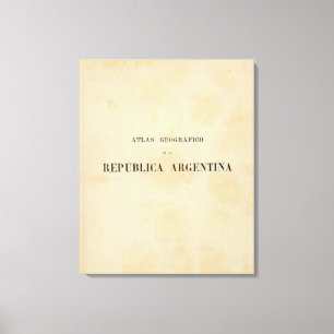 Argentinien 2 leinwanddruck