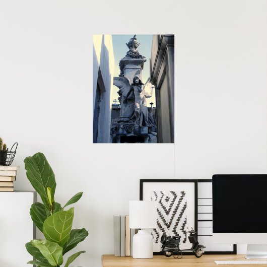 Argentinien Angel Poster (Heimbüro)