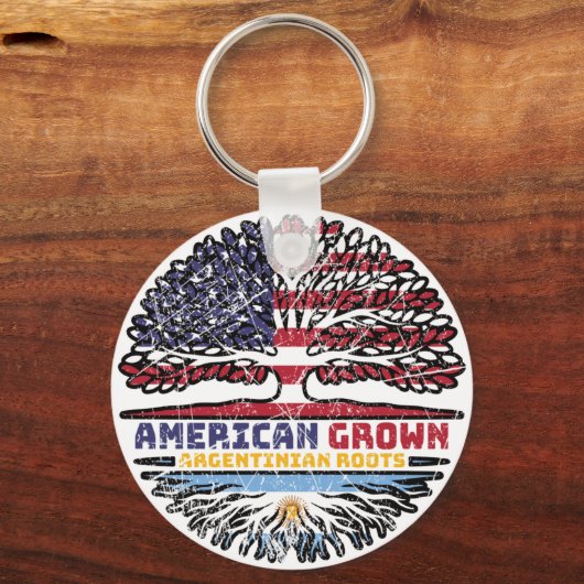 Argentinien Argentinien Argentinier USA Amerika Schlüsselanhänger (Rückseite)