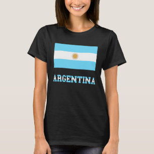 Argentinien Argentinien-Flagge Südamerika Argentin T-Shirt