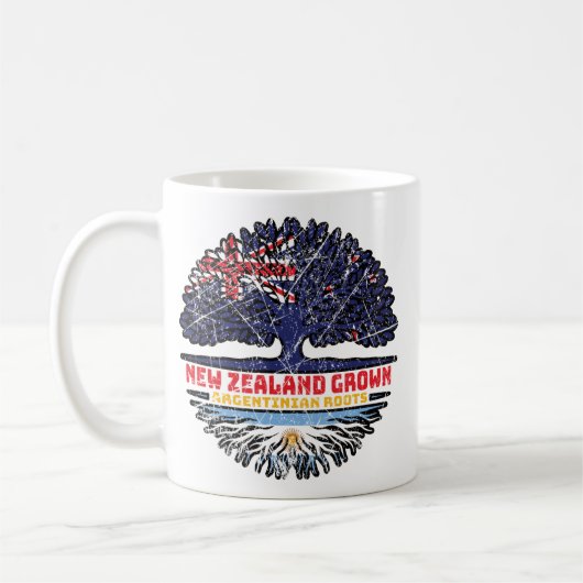Argentinien Argentinien Neuseeland Kaffeetasse (Links)