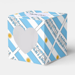 Argentinien Argentinische Flagge Kacheln Personali Geschenkschachtel