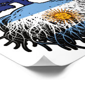 Argentinien Argentinischer Australischer Tree Root Poster (Ecke)