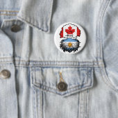 Argentinien Argentinischer Kanadier Tree Roots Button (Beispiel)