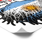 Argentinien Argentinischer Kanadier Tree Roots Poster (Ecke)