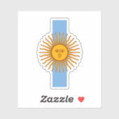 Argentinien Aufkleber (Blatt)