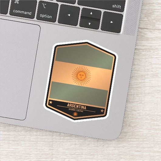 Argentinien Aufkleber (Detail)