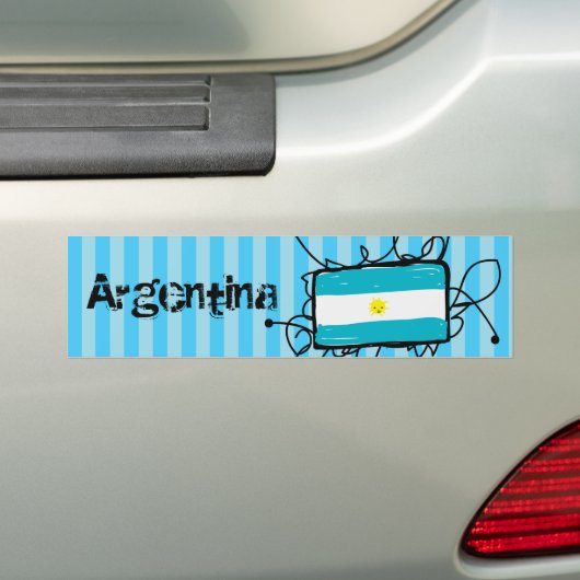 Argentinien Autoaufkleber (Auf Auto)
