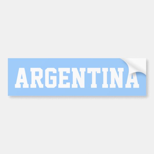 Argentinien Autoaufkleber (Vorne)