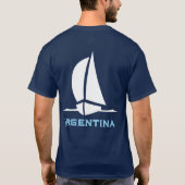 Argentinien - Boot T-Shirt (Rückseite)