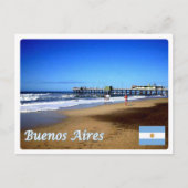 Argentinien - Buenos Aires - Pinamar - Postkarte (Vorderseite)
