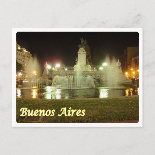 Argentinien - Buenos Aires - Postkarte (Vorderseite)