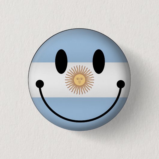 Argentinien Button (Vorderseite)