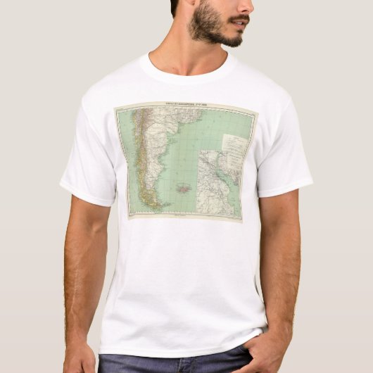 Argentinien, Chile T-Shirt (Vorderseite)