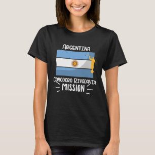 Argentinien Comodoro Rivadavia Mormon LDS Mission T-Shirt