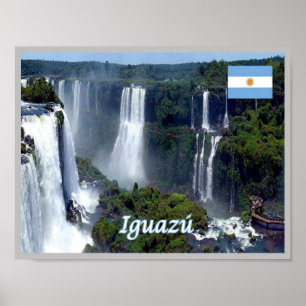 Argentinien - Die Iguazu-Fälle - Poster