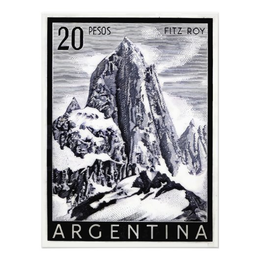 Argentinien El Chalten Fotodruck (Vorne)