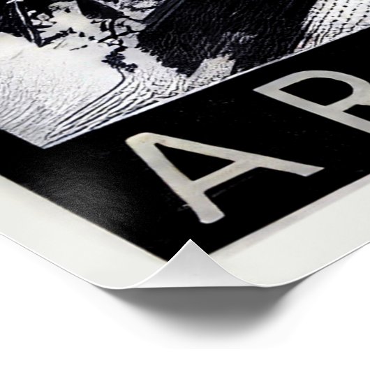 Argentinien El Chalten Poster (Ecke)