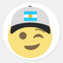 Argentinien Emoji Baseball Hat