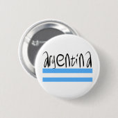 Argentinien-Entwurf! Button (Vorne & Hinten)
