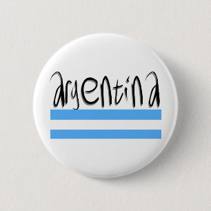 Argentinien-Entwurf! Button
