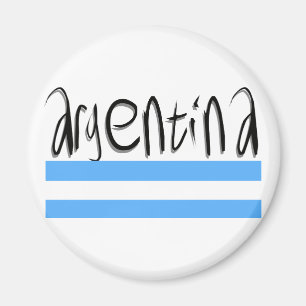 Argentinien-Entwurf! Magnet