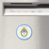 Argentinien-Erbe-Emblem Magnet (In Situ (Geschirrspüler))