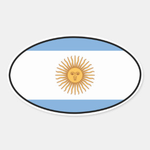 Argentinien Euro Aufkleber