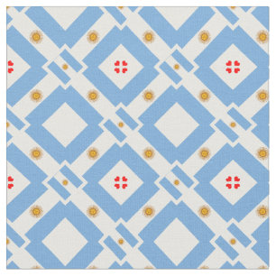 Argentinien Flag & Argentina Trendy Fabric mode Stoff