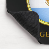 Argentinien - Flagge Argentiniens Mousepad (Ecke)