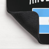 Argentinien-Flagge argentinischer Fußball-Fan Männ Mousepad (Ecke)