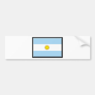 Argentinien-Flagge Autoaufkleber